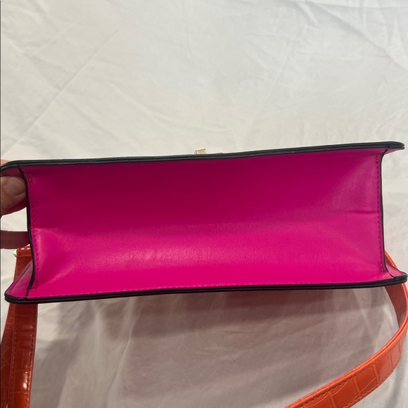 Aldo top handle yellow/orange/pink purse - Picture 8 of 8